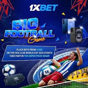 enjoy the main football event of the summer with great promo from 1xbet